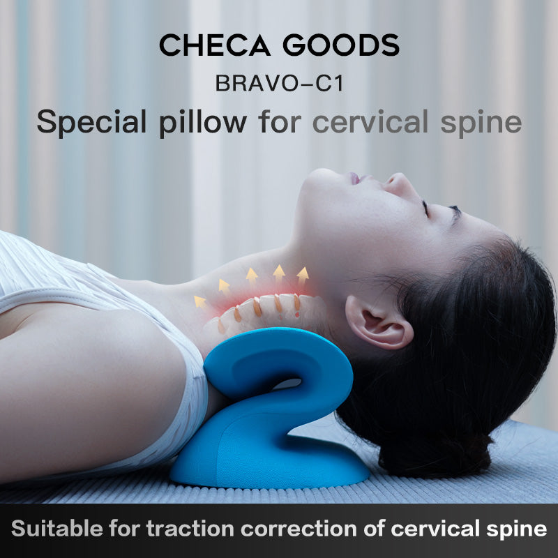 S-type Slow Rebound Cervical Traction Orthopedic Pillow - Ali Pro