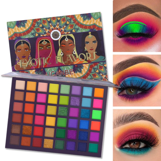 48 Colors Exotic Flavors Eyeshadow Palette - Ali Pro