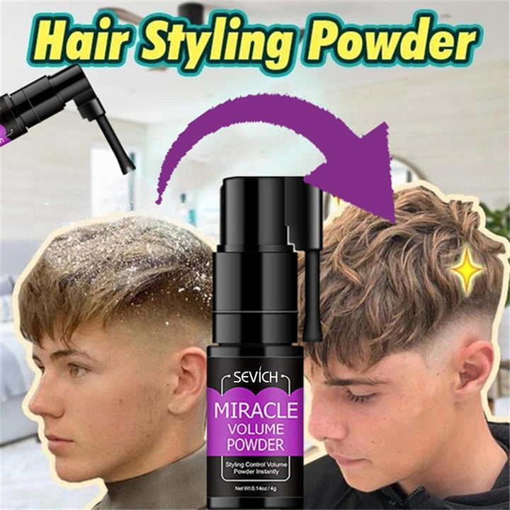 360° Rotatate Spray Fluffy Hair Powder - Ali Pro