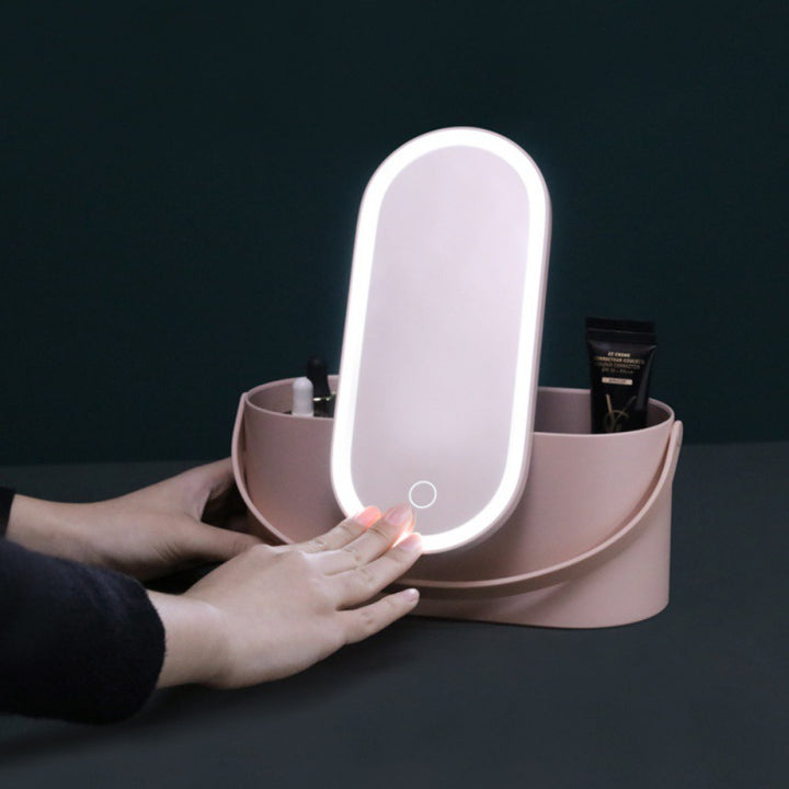LED Mirror Makeup Box - Ali Pro